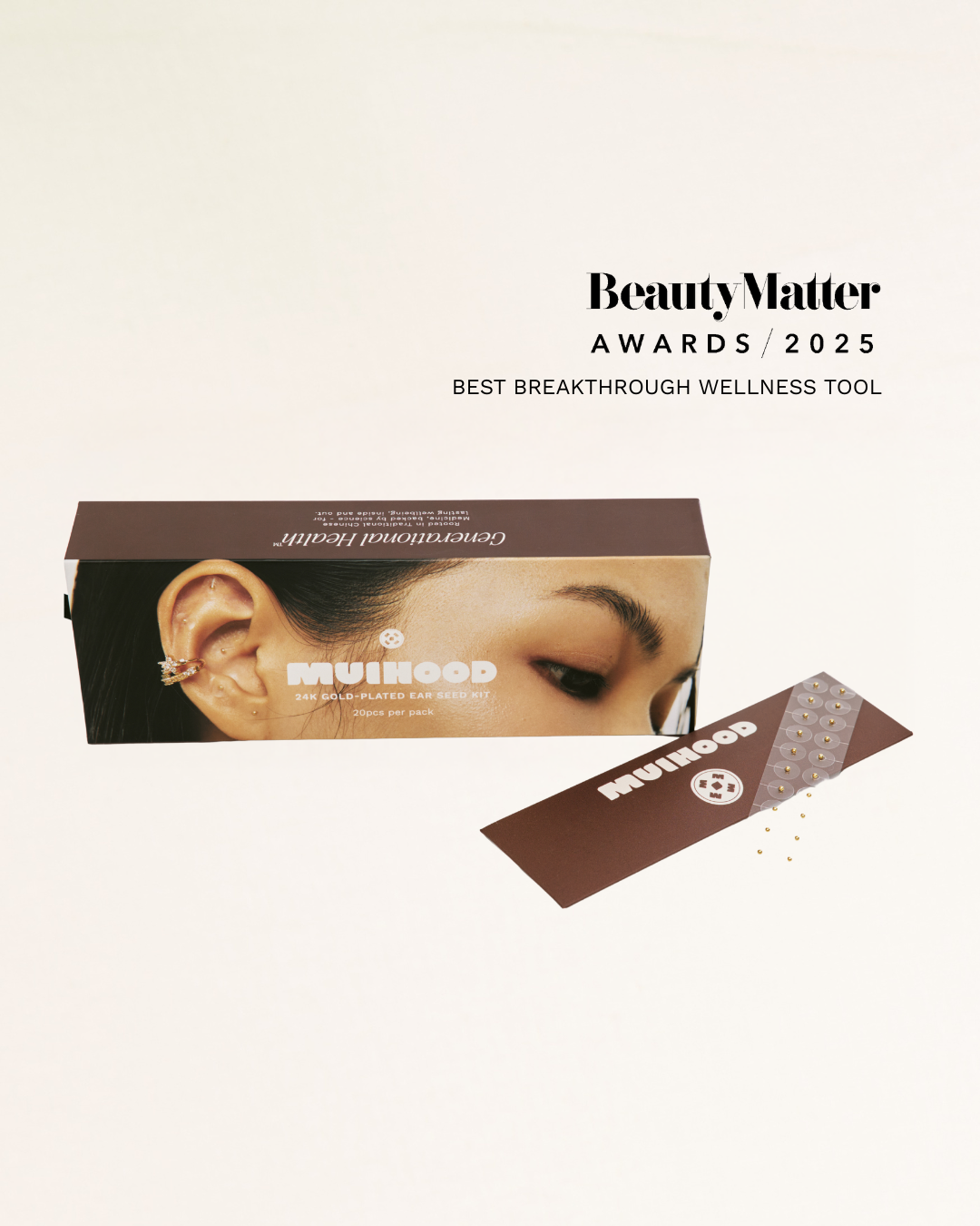 24K Gold Plated Ear Seed Kit